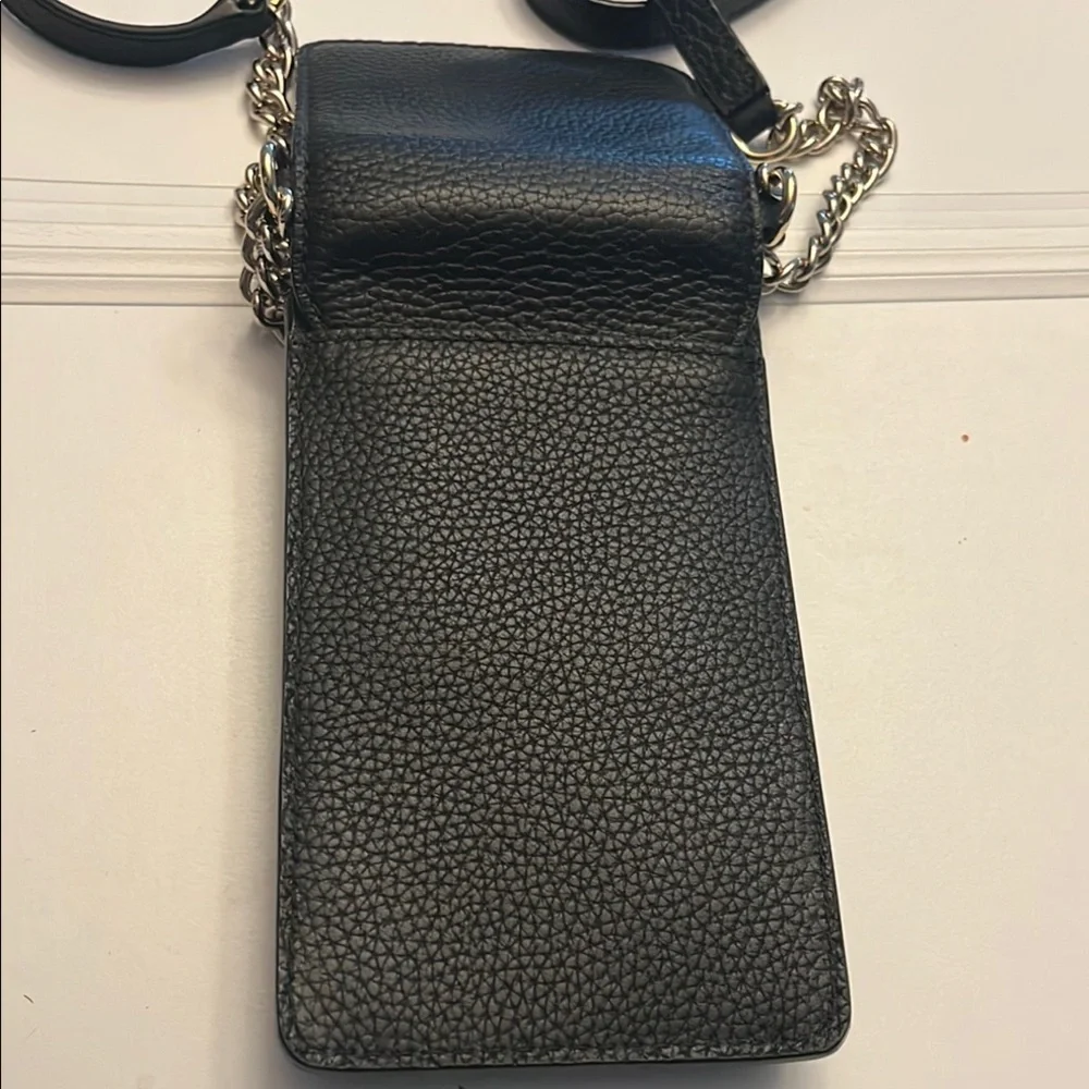 💕 Host Pick Kate Spade Black Leather Phone Crossbody bag - Picture 5 of 6